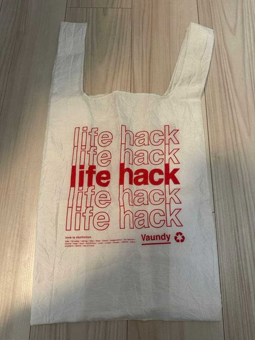 レア】Vaundy lifehack エコバッグ - メルカリ