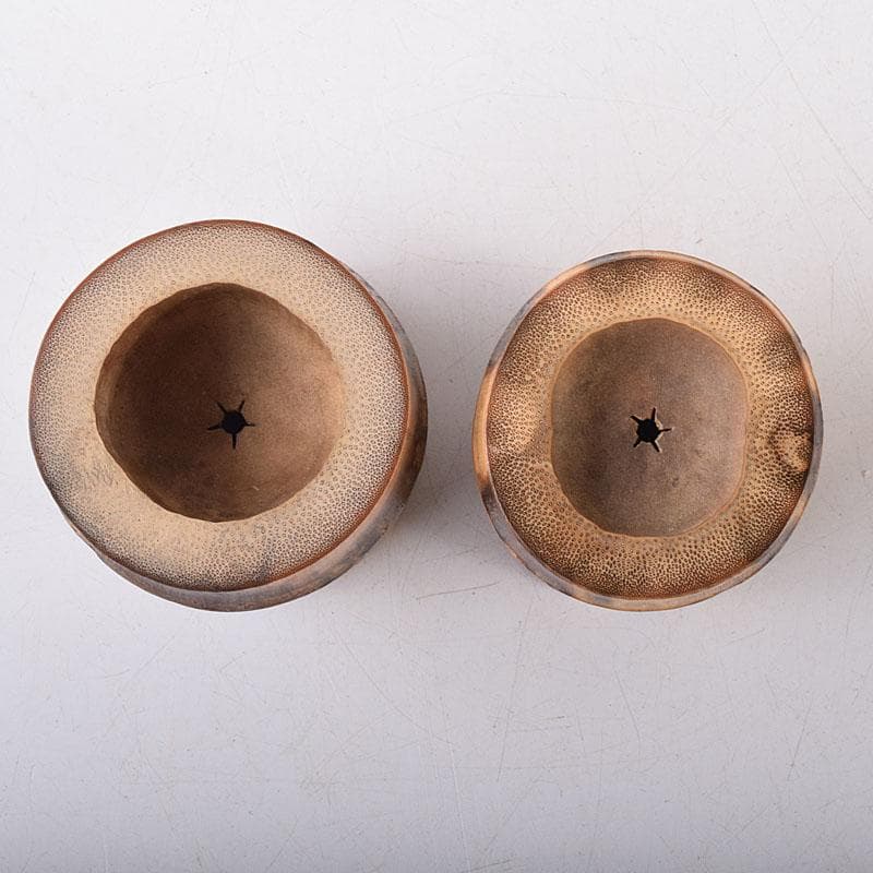 茶道具 弥三郎作 古竹 蓋置 一双 共布 書付極め箱 V R8685 - メルカリ