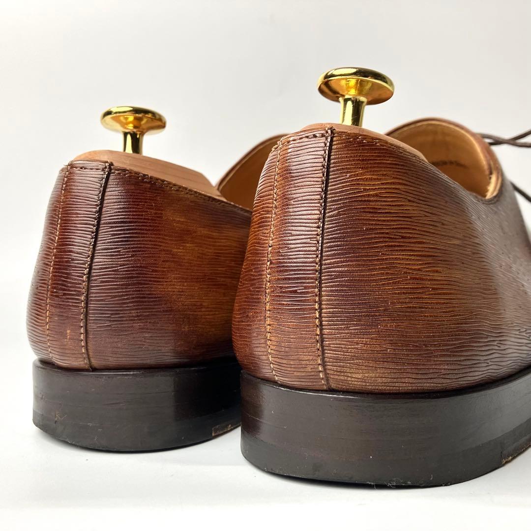 【美品】MAGNANNI パティーヌ　レースアップ　ドレスシューズ　BR 41