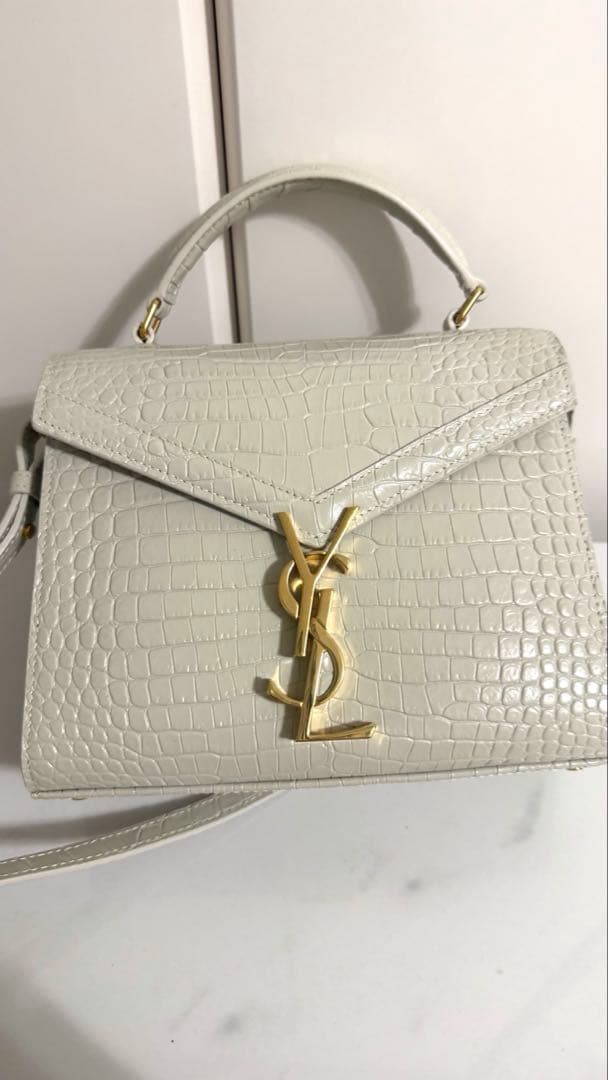 【レアモデル】SAINT LAURENT カサンド ラミニトップハンドル