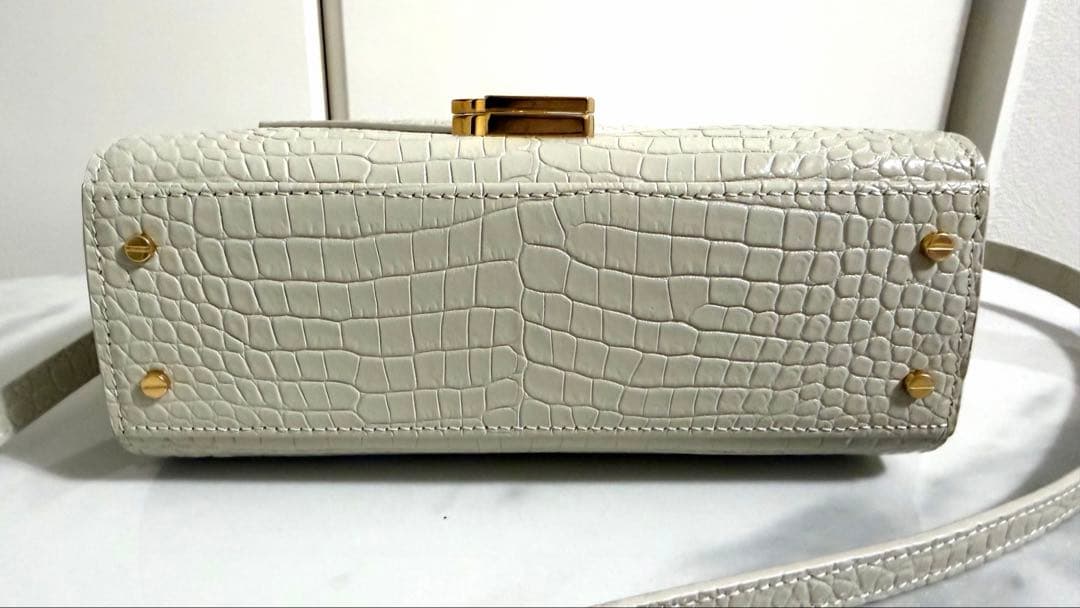 【レアモデル】SAINT LAURENT カサンド ラミニトップハンドル