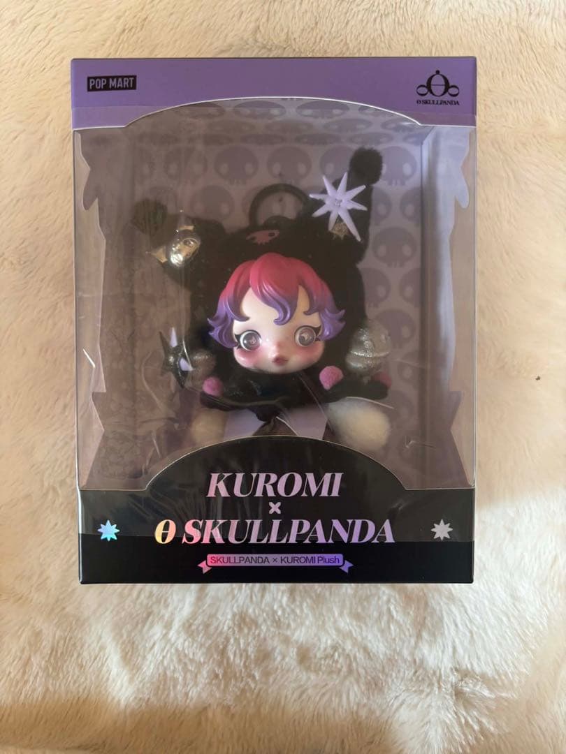 Kuromi & My Melody x SKULLPANDA 2体セット
