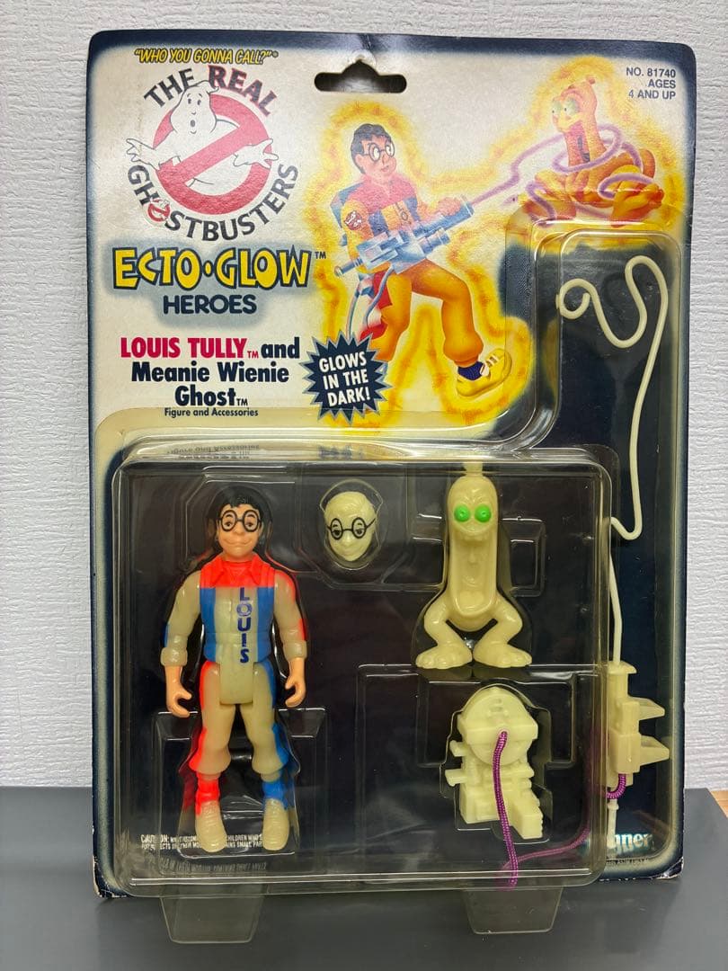 リアルゴーストバスターズ ECTO-GLOW 未開封5体セット Kenner