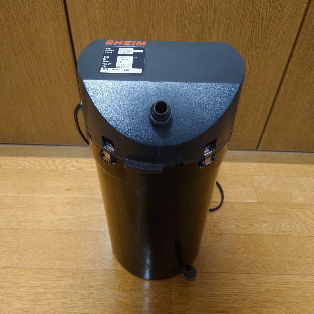 乙女なゴリラ(♂)EHEIM 2215 ①②セット EHEIM｜エーハイム クラシック2215ろ材付きセット ｜ 外部式フィルター