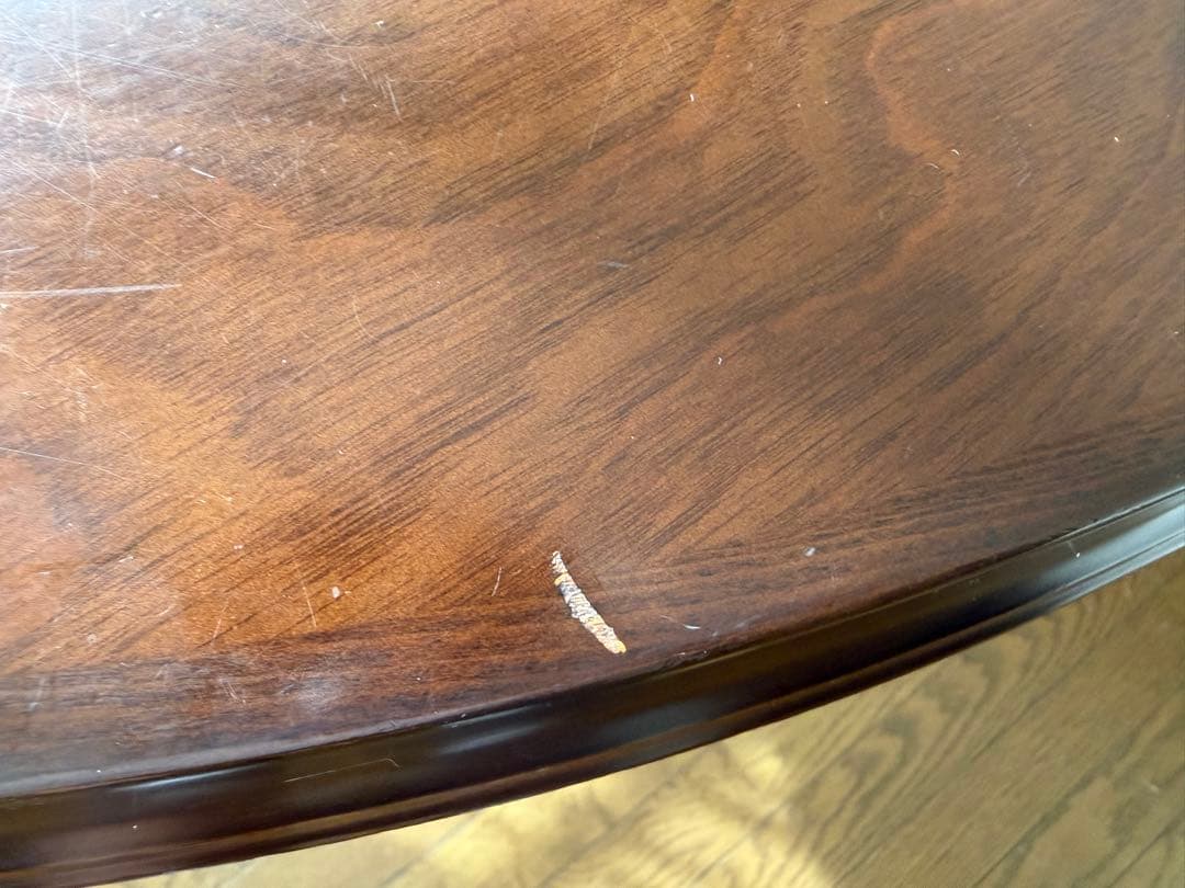 飛騨産業 HIDA オールドキツツキ穂高 120cm ラウンド No.841