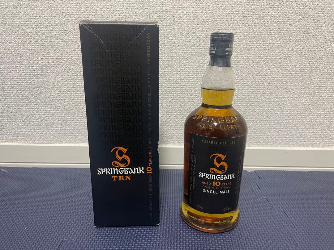 スプリング バンク 10年 旧ボトル 公式通販 スプリングバンク10年 旧ラベル