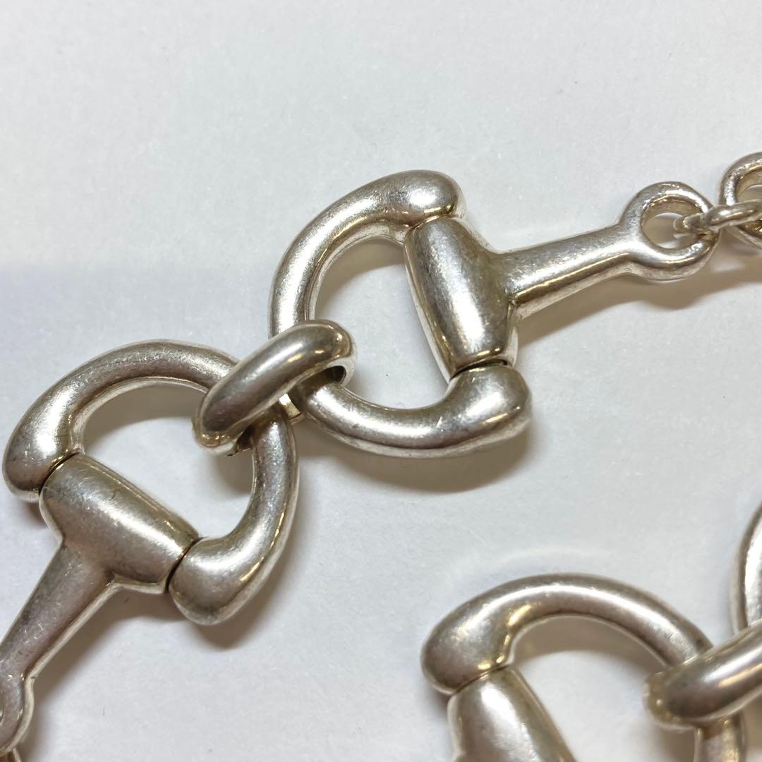 ホースビット　シルバーブレスレット　925　48g