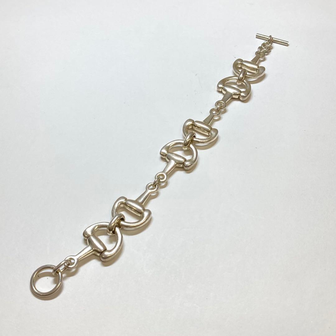 ホースビット　シルバーブレスレット　925　48g