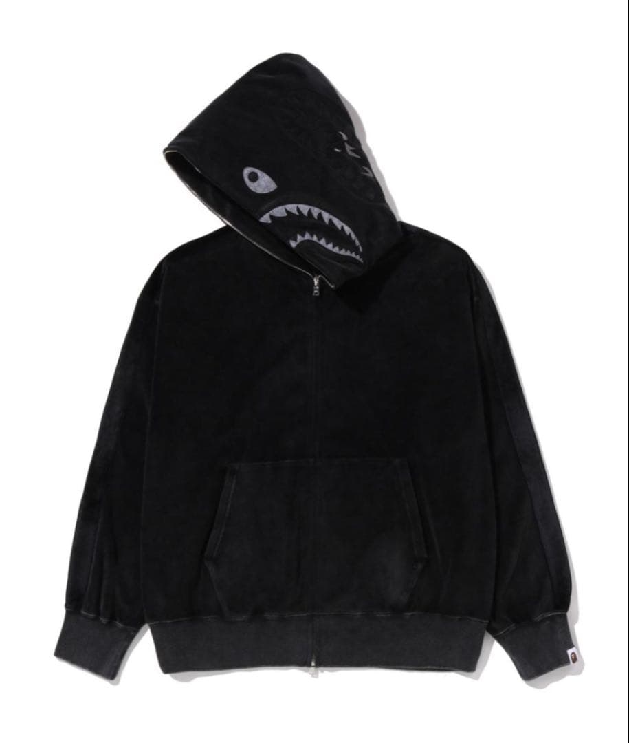 トップス A bathing ape  WASH SHARK HOODIE