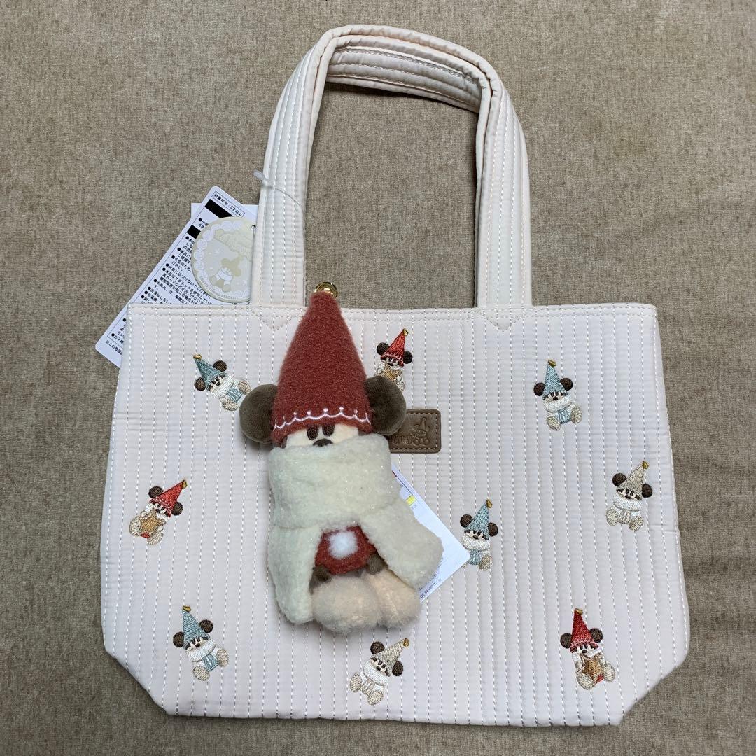 リルリンリン トートバッグ・ぬいぐるみバッジセット ディズニー