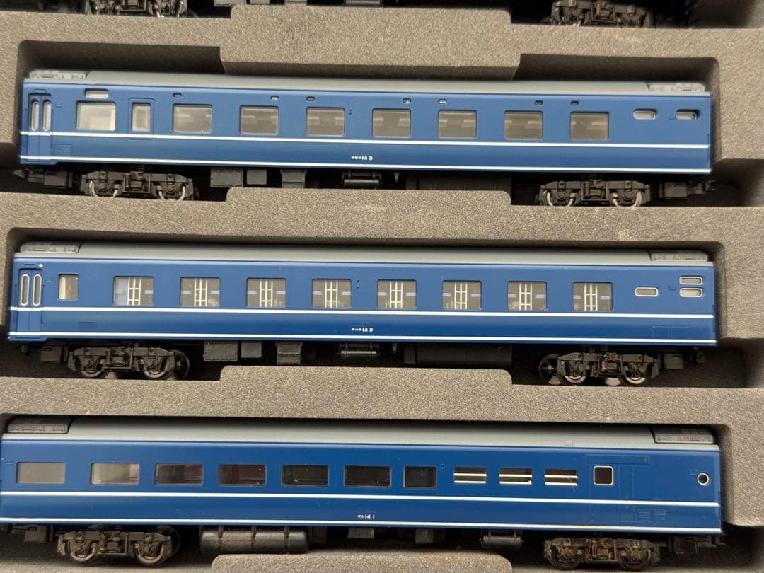 国鉄 14系14形特急寝台客車(さくら)基本セット　ジャンク