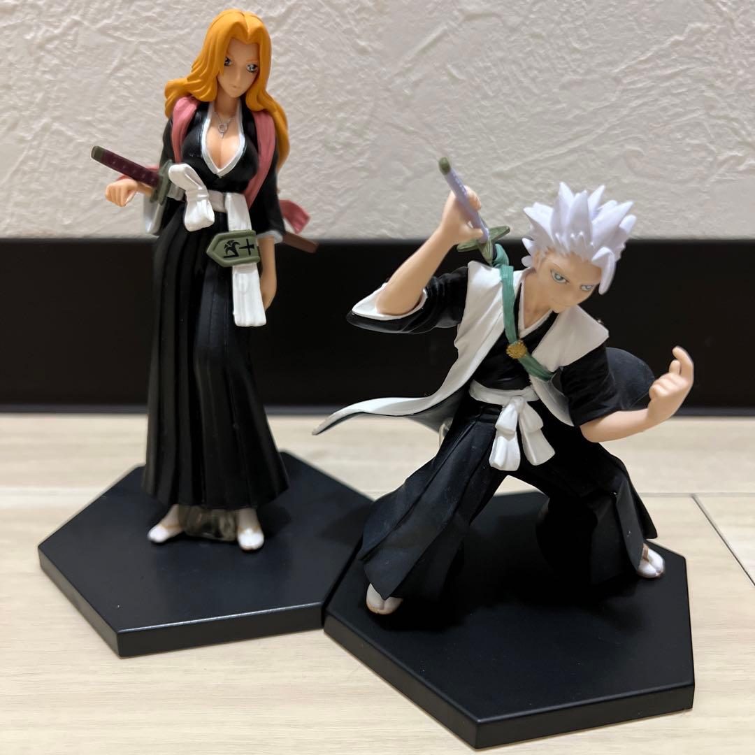 BLEACH キャラクターズフィギュア 日番谷冬獅郎 松本乱菊 - メルカリ