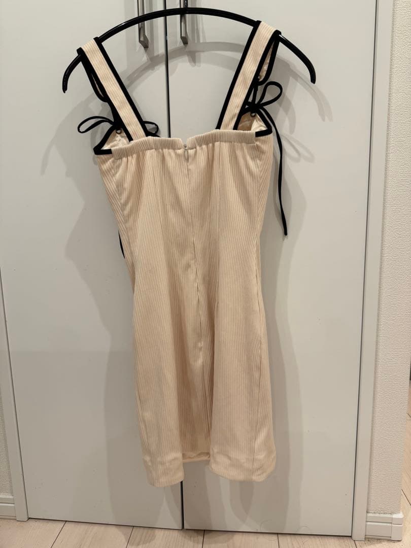 ROBE de FLEURS Glossy　ダブルポイントリボン　アイボリー