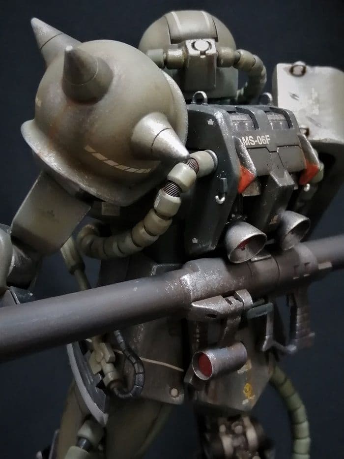 これぞ歴戦のザク!!】MGフル塗装完成品！