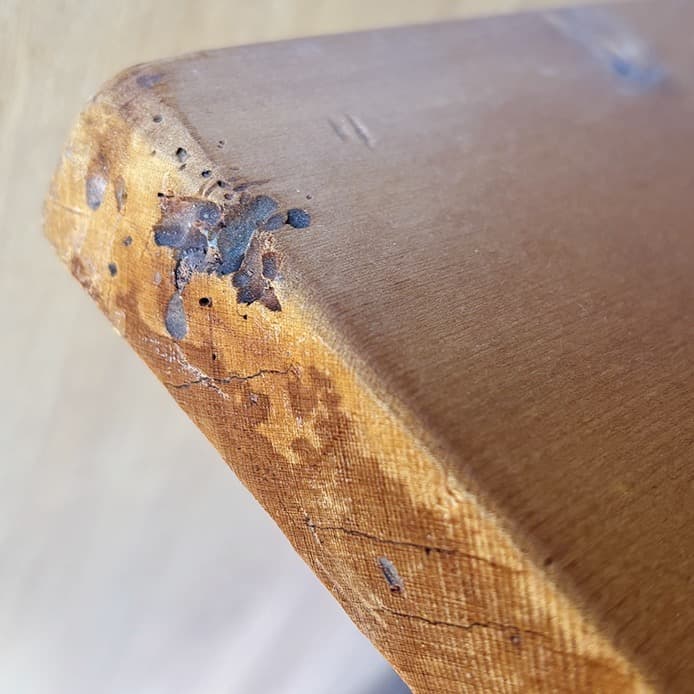 裁ち台 木製 一枚板 二枚組 脚付き 166.7×80×78（