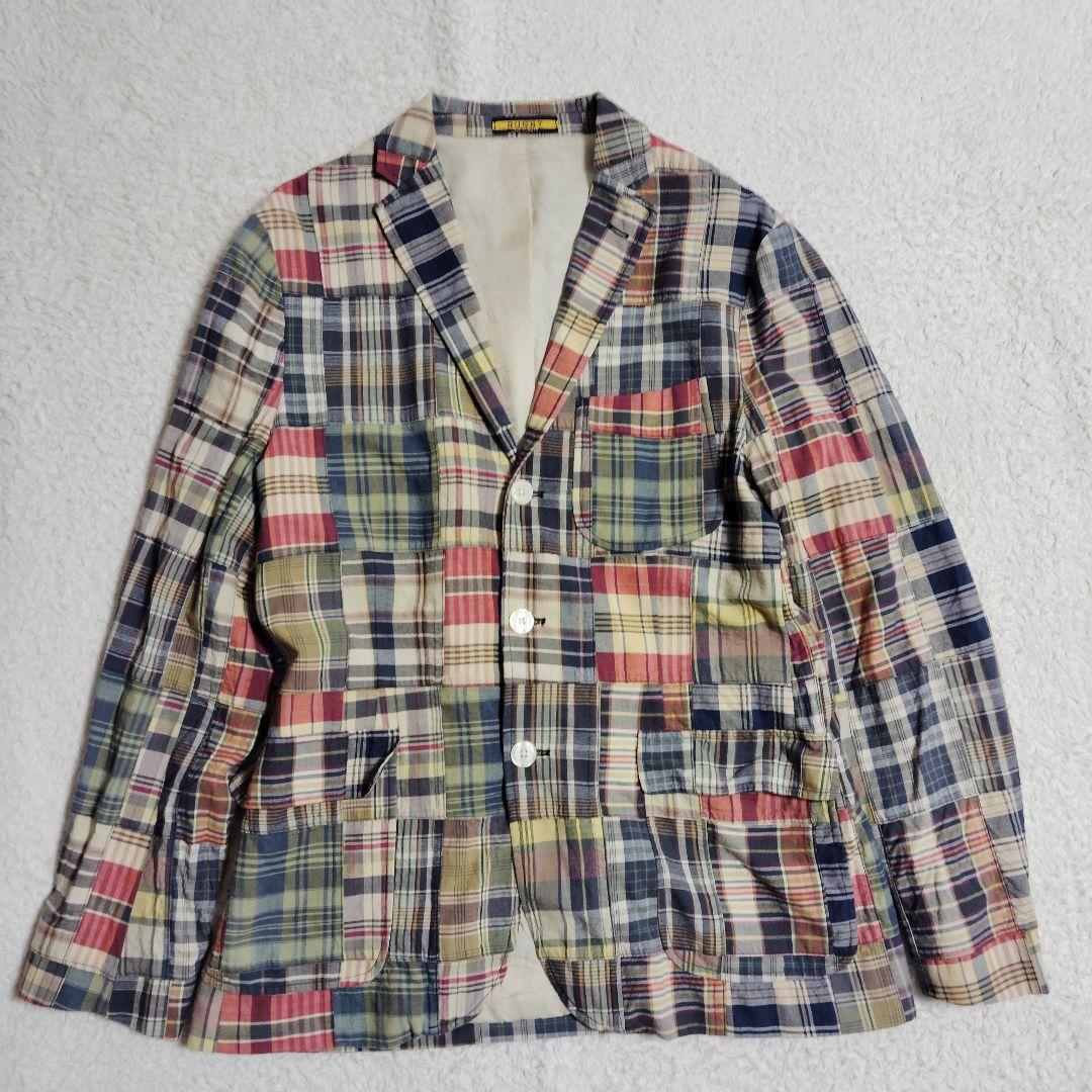 ラルフローレン　ラグビー　パッチワークジャケット　M　 RUGBY