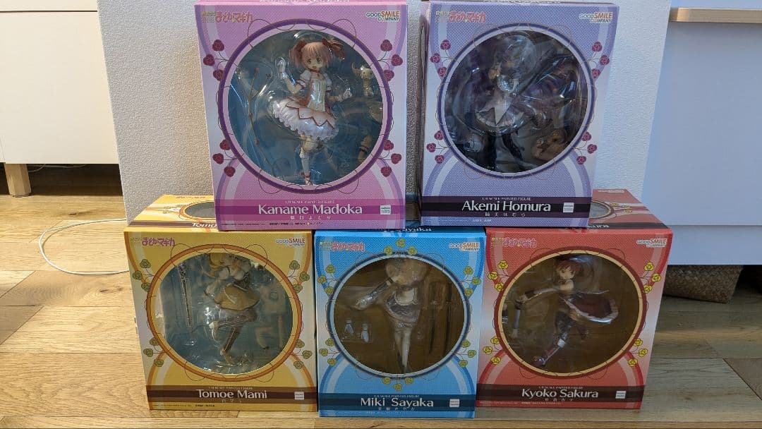 魔法少女まどか☆マギカ グッドスマイルカンパニーフィギュア5体セット