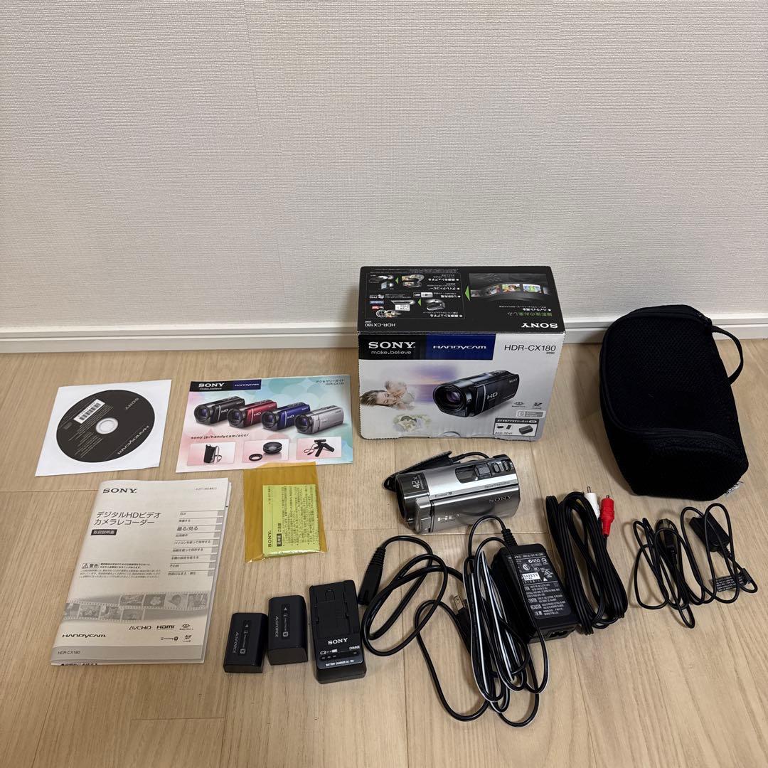 SONY ビデオカメラ　HDR-CX180