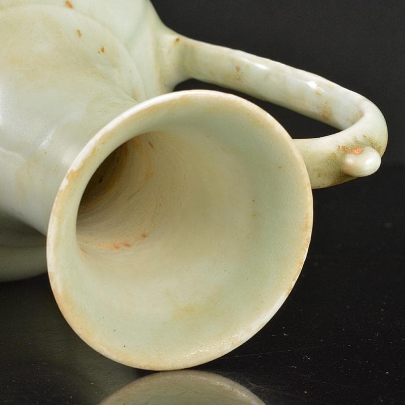 中国 影青 青白磁 水注 執壷 時代箱付 V R6482