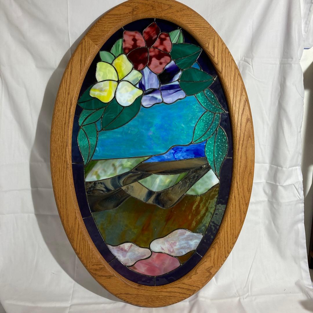 ステンドグラス　アート 楽天市場】ルイス・C・ティファニーヴィンテージステンドグラス水仙