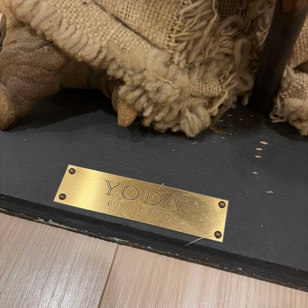 ヨーダ　等身大 スターウォーズ　イリューシブ 元箱,証書無し