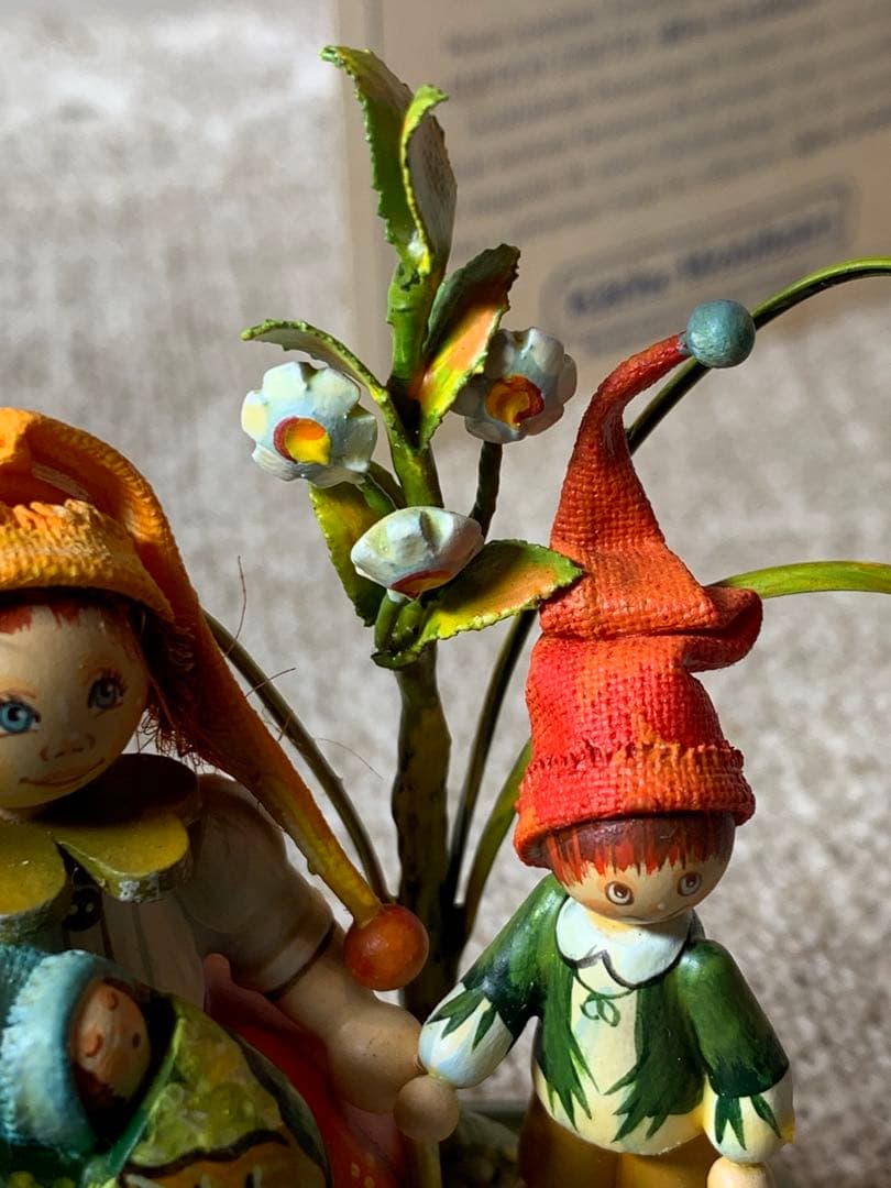 ドイツ製 木製人形 ケーテウォルファルト社の2001年度限定の兄弟の可愛い