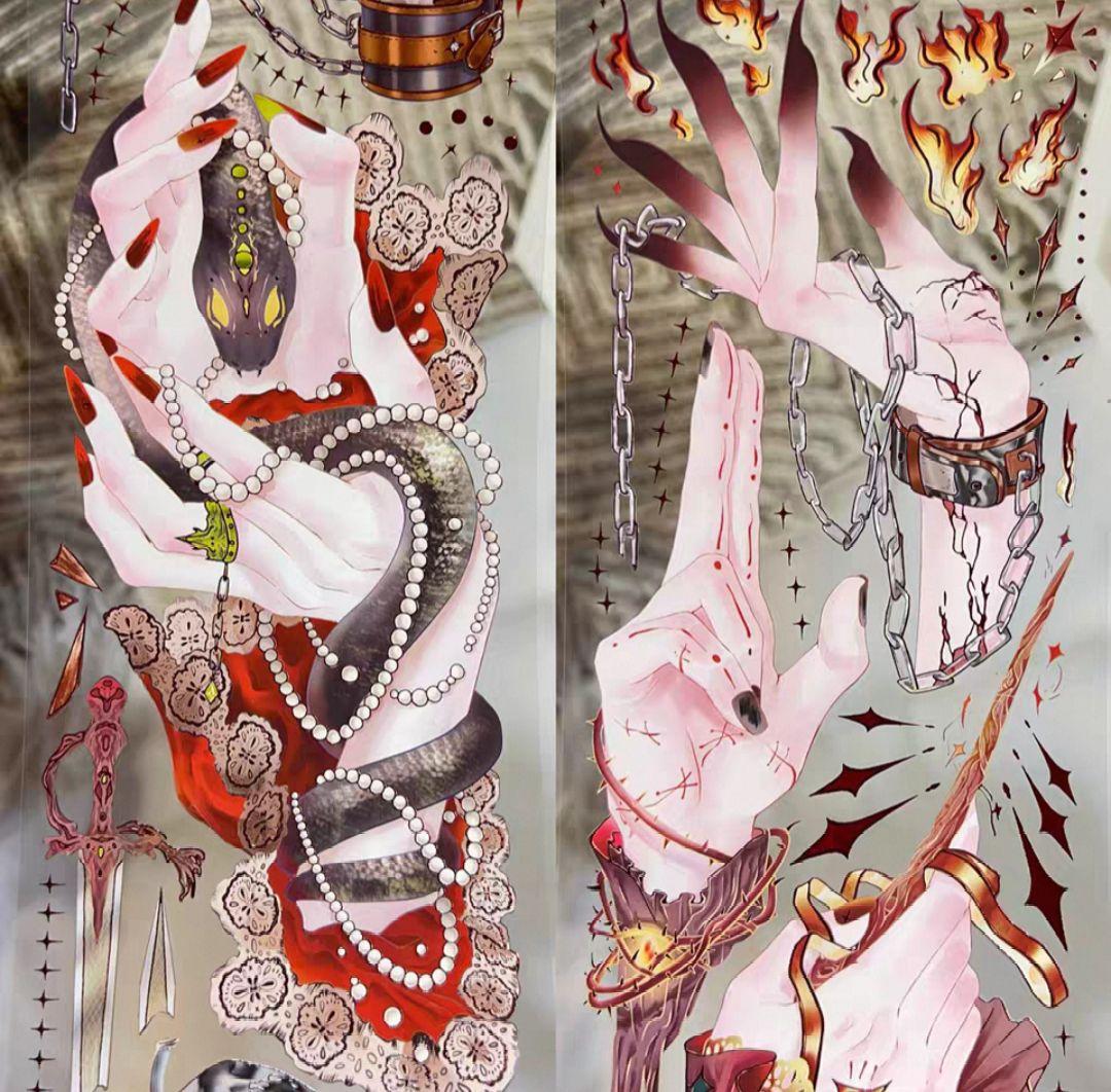 切売 1137☆ 海外 マスキングテープ マステ PET 装飾 人物 烫紅