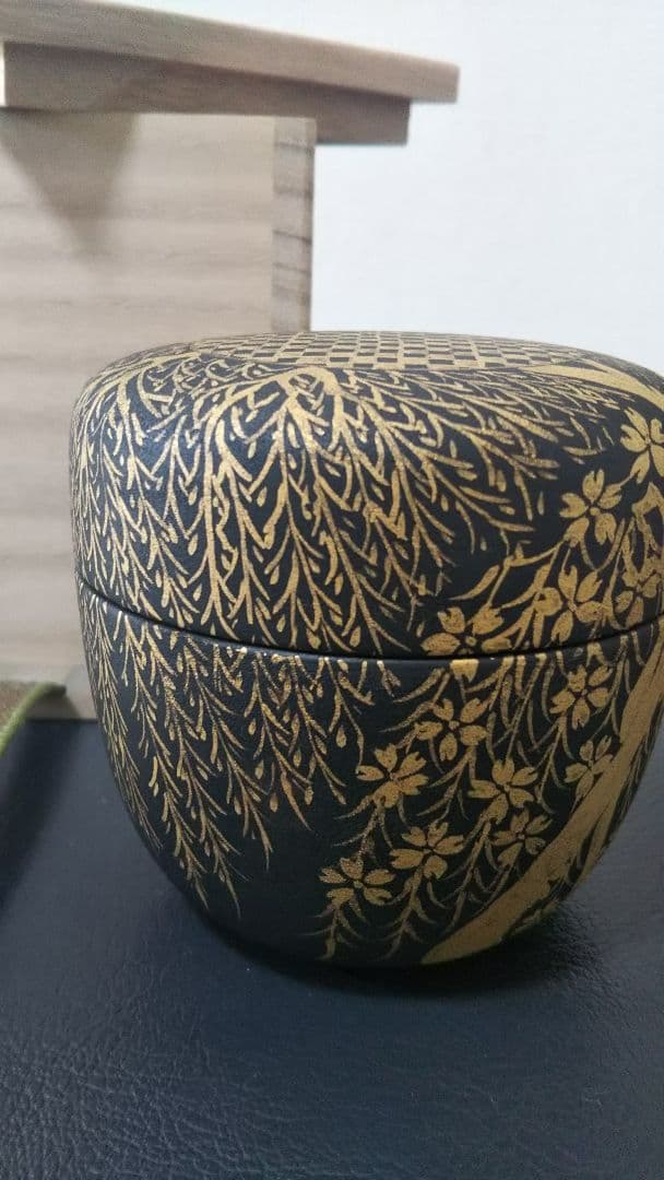 茶道具 嵯峨棗 うつし 日吉窯 加藤丈佳