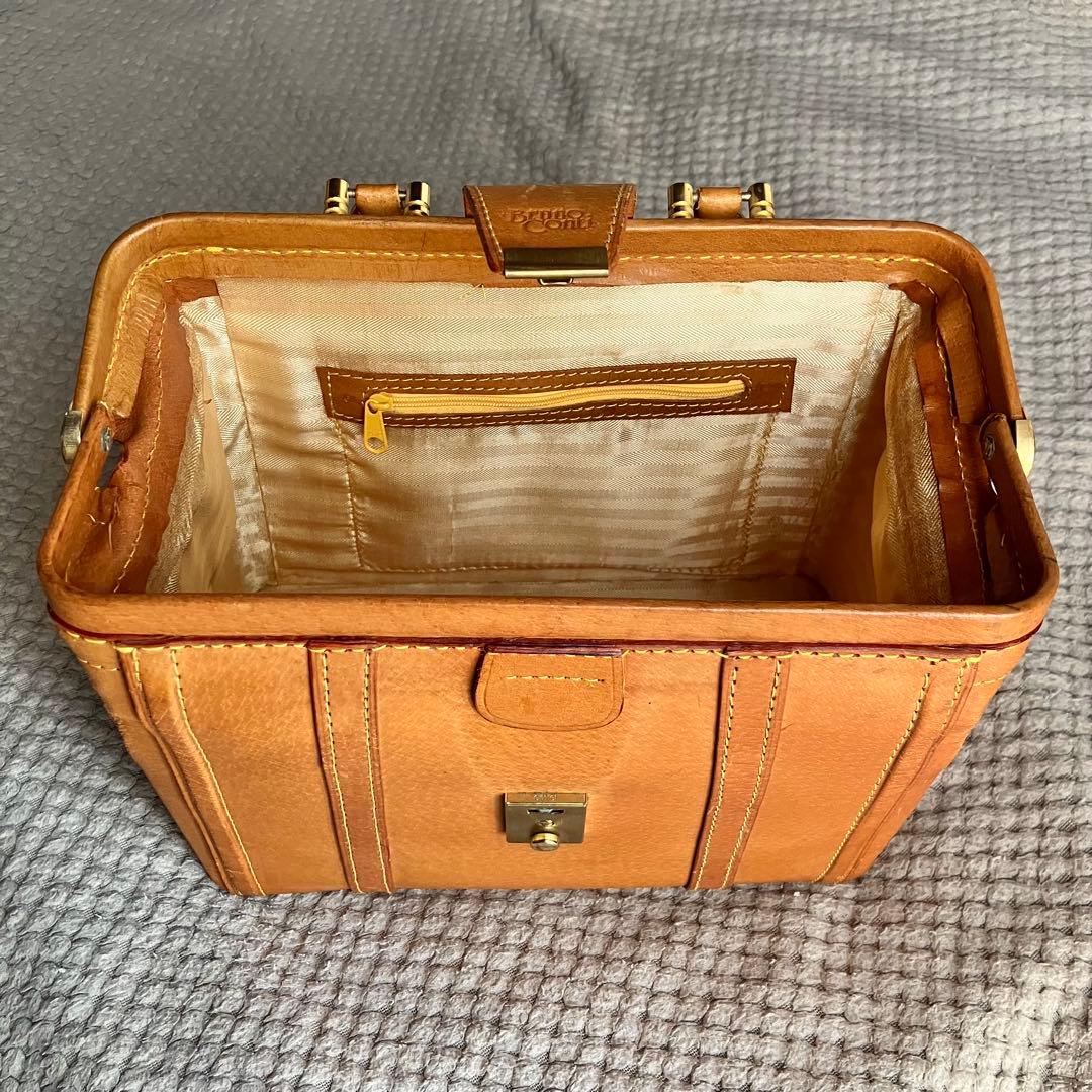Bruno Conti ブルーノコンティ ダレスバッグ 本革 イタリア製 - メルカリ