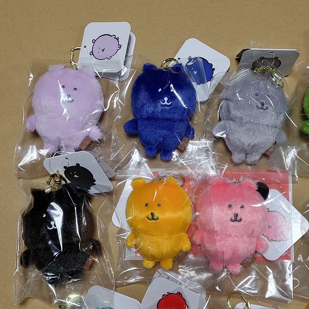 ナガノマーケット カラーなナガノのくま マスコット 14種 ローズ 可愛い札持ち