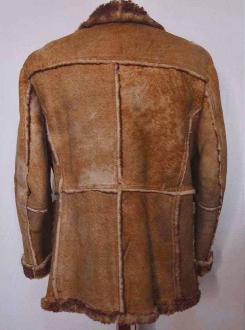 ウールリッチ　ヴィンテージ　ムートン　ランチ　コート　サイズ38