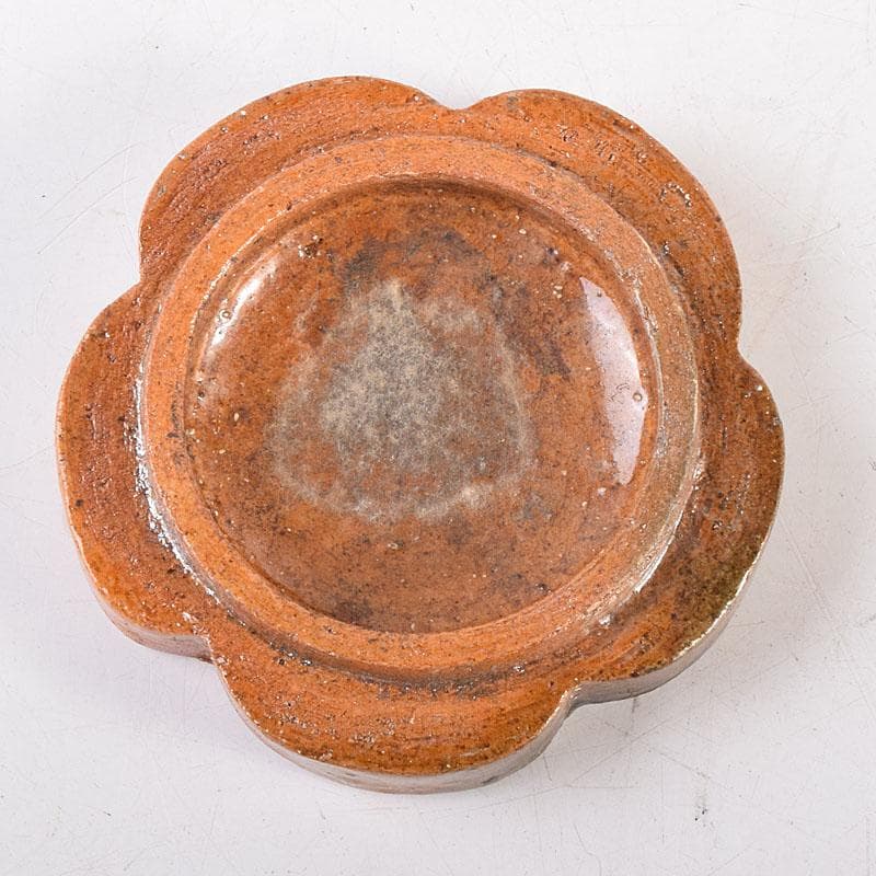 茶道具 大樋焼 九代 大樋長左衛門作 飴釉 捻梅香合 共箱 V 8334 - メルカリ