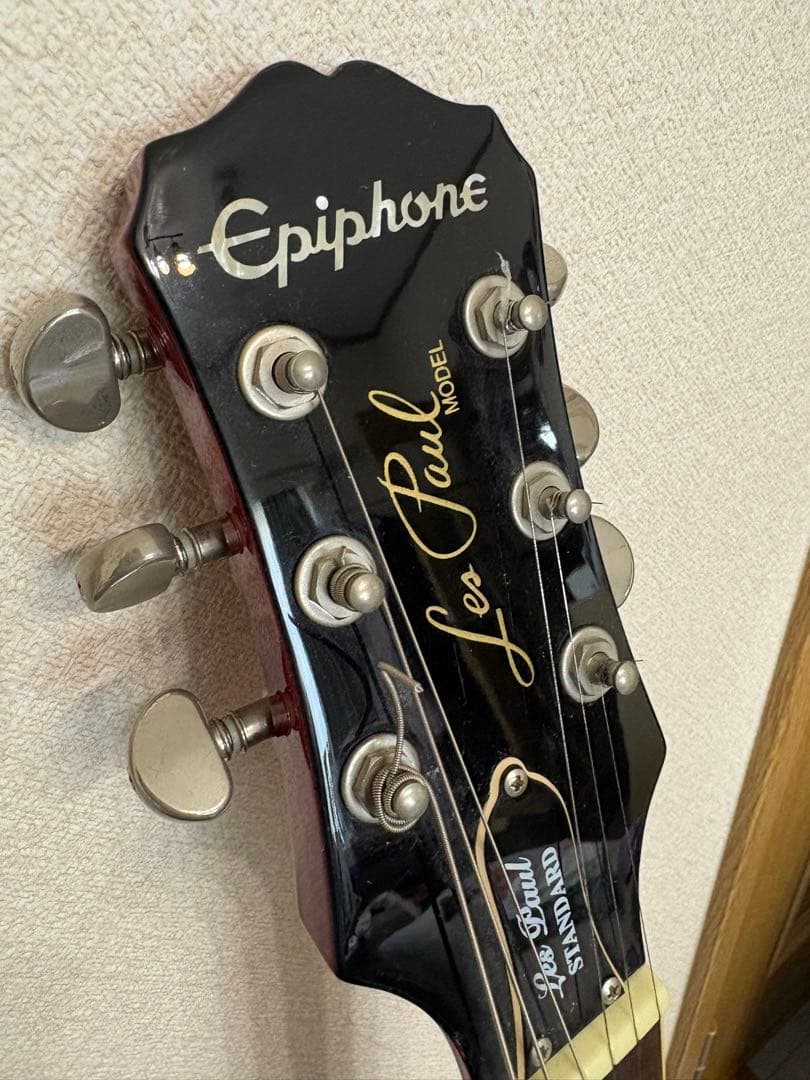 【美品】Epiphone エレキギター ケース付き／ほぼ未使用✨