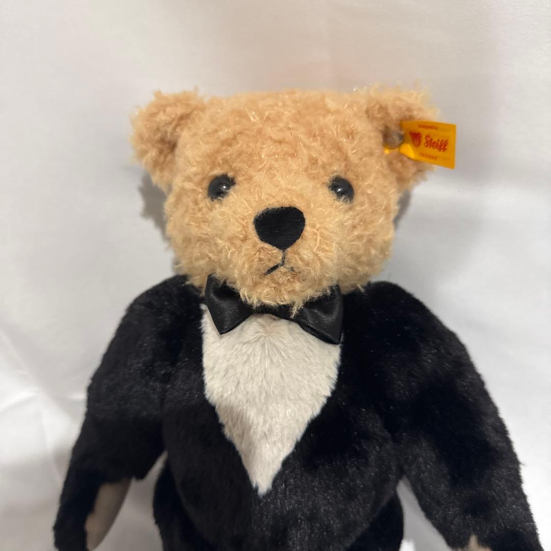 007 ジェームズボンド　テディベア　ぬいぐるみ　シュタイフ　Steiff 希少