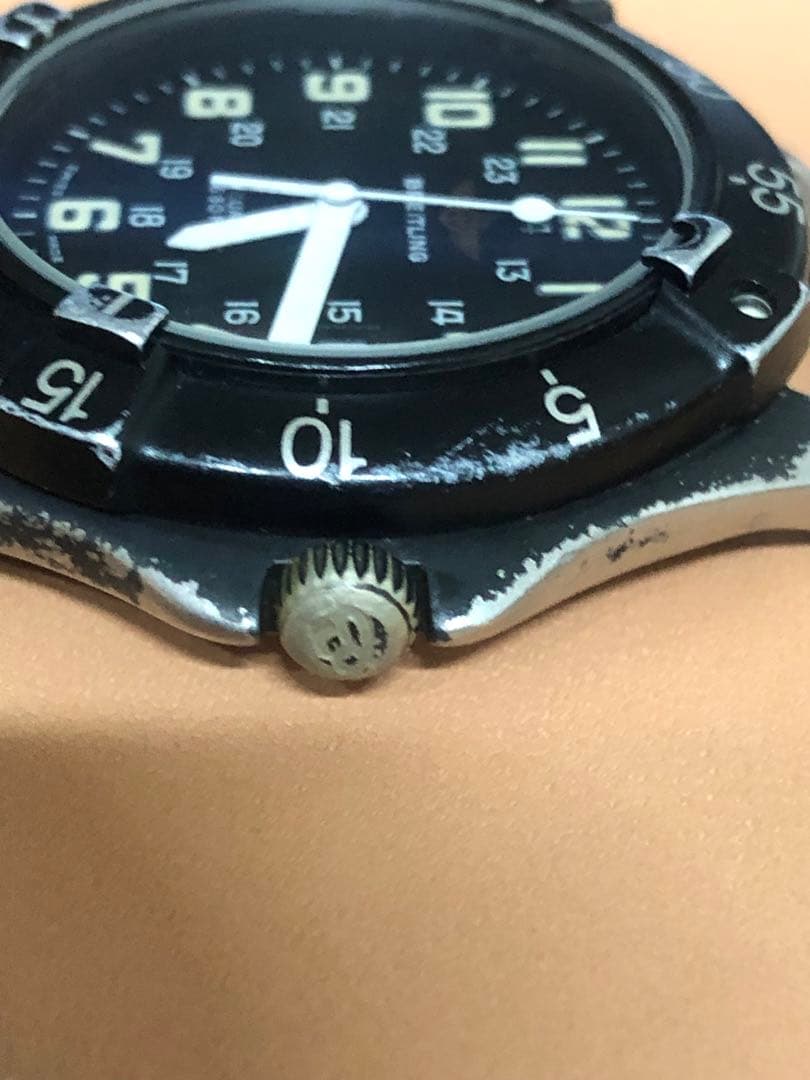 BREITLING クォーツ コルトミリタリー　OH済