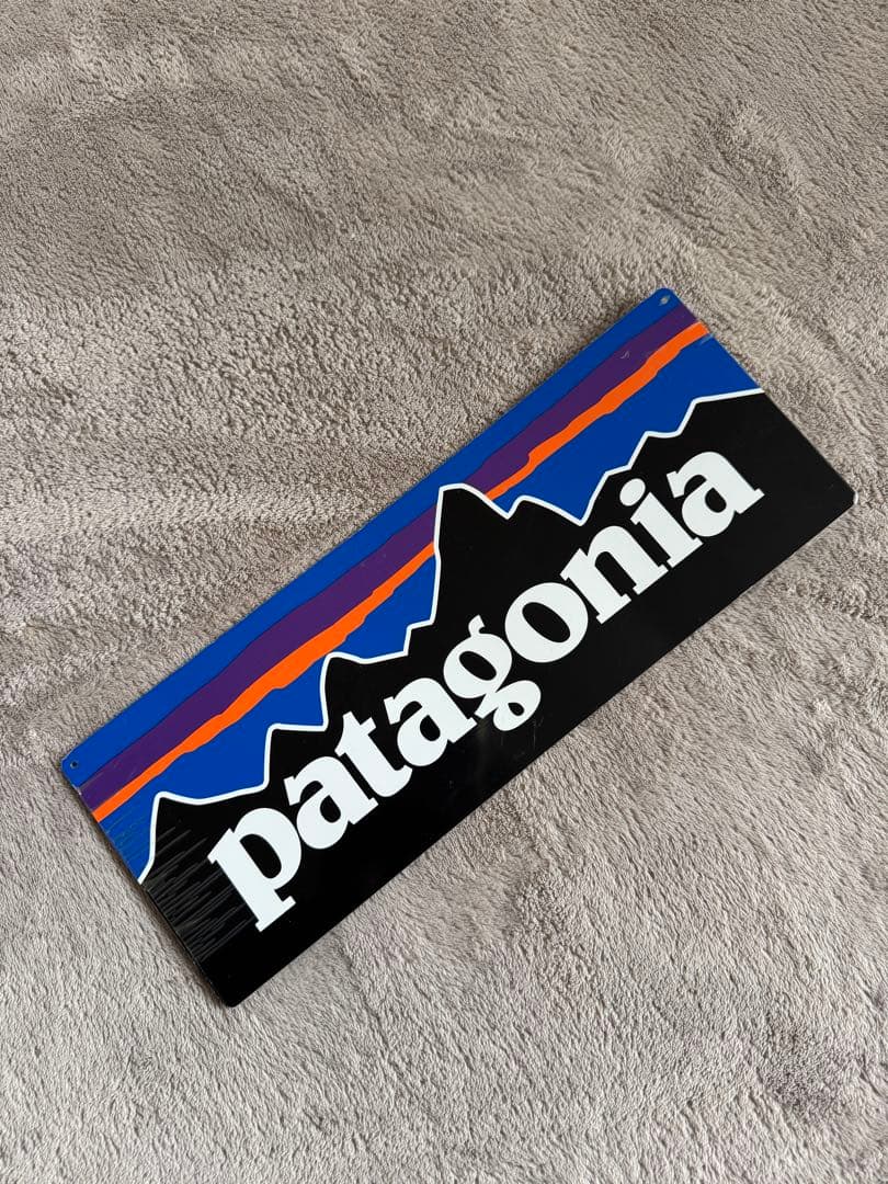 patagonia パタゴニア 販促用 メタルサイン 看板 プレート - メルカリ