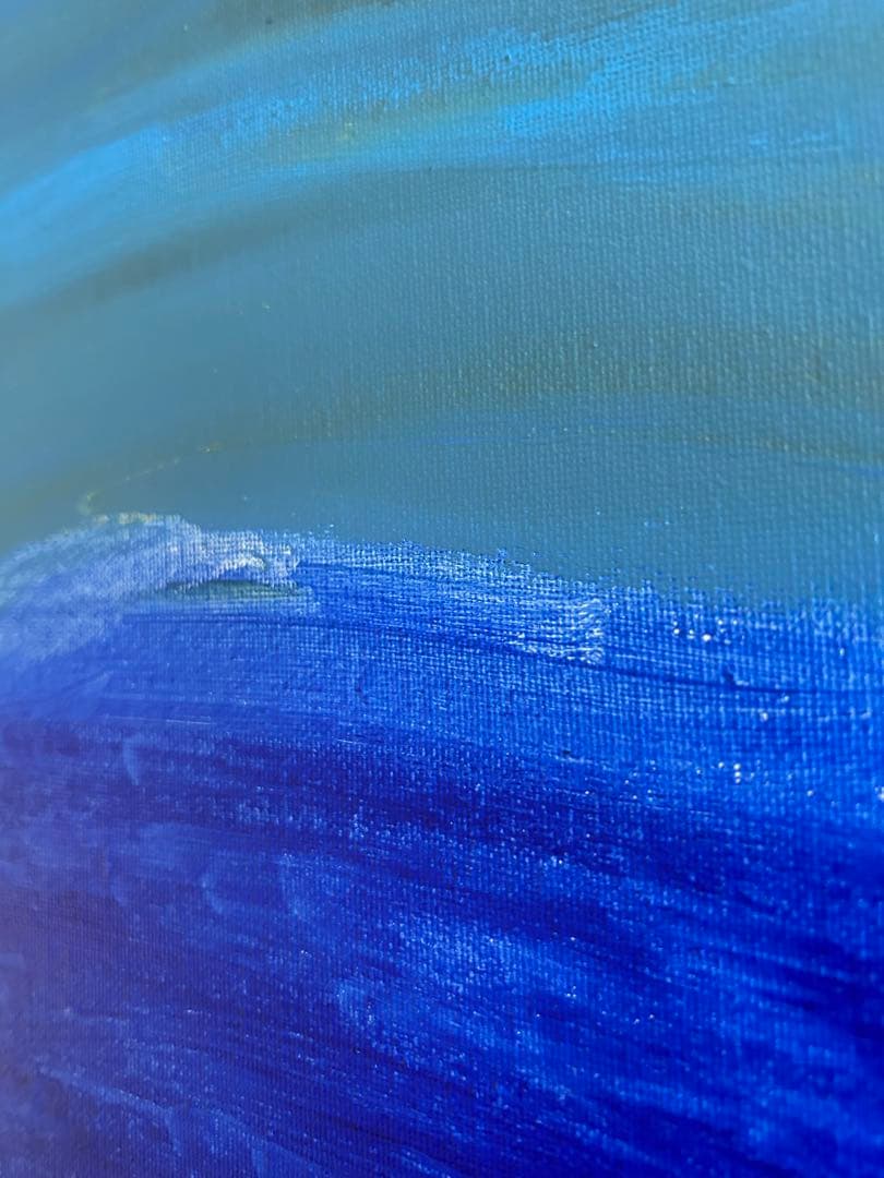 原画/抽象画/モダンアート/現代アート/アクリル画 EARLY MORNING海