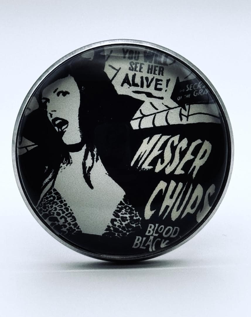 ピンバッジ MESSER CHUPS Surfrock Psychobilly - メルカリ