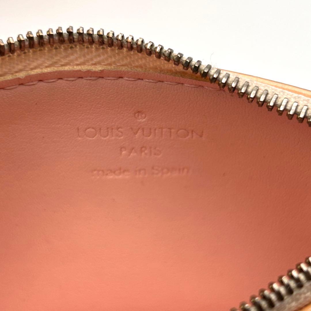 ルイヴィトン ケース ポシェットクレ ヴェルニ モノグラム ポーチ【良品】