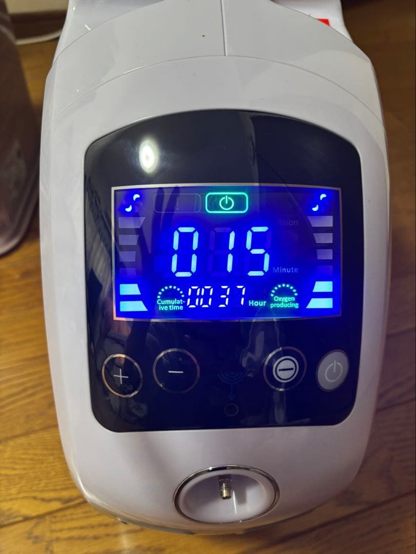 使用37時間のみ】酸素濃縮器 犬猫 酸素室 ペット介護 残量99%