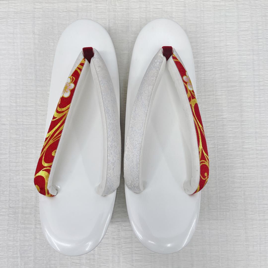 BY★2188★ 草履 バッグ セット 成人式 卒業式 振袖 赤 白 黄