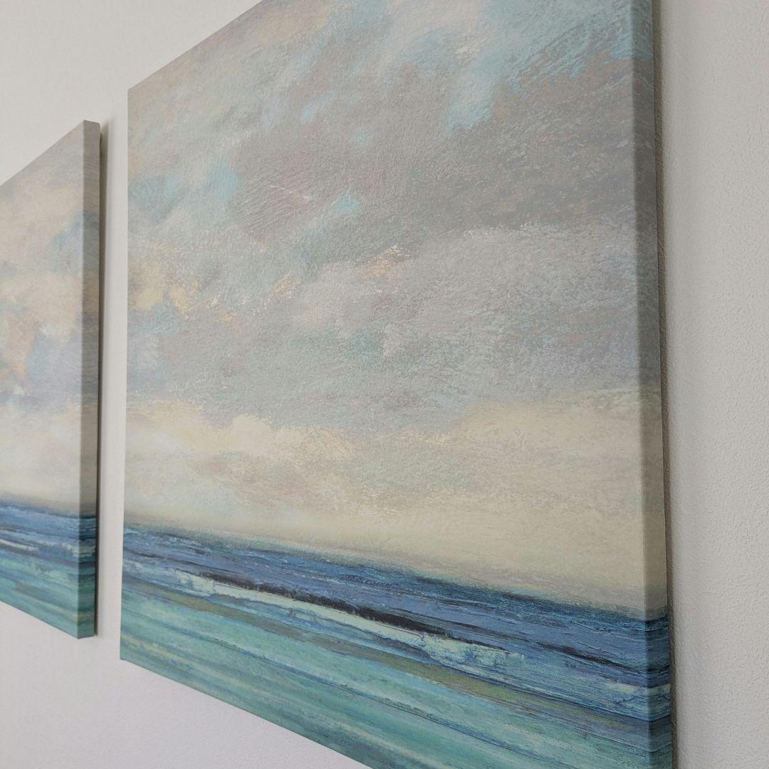 IKEA アートパネル 3点セット 海 PJATTERYD イケア