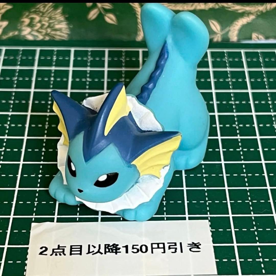 シャワーズ:2402:フィギュア:指人形:ポケモンキッズ:ソフビ - メルカリ