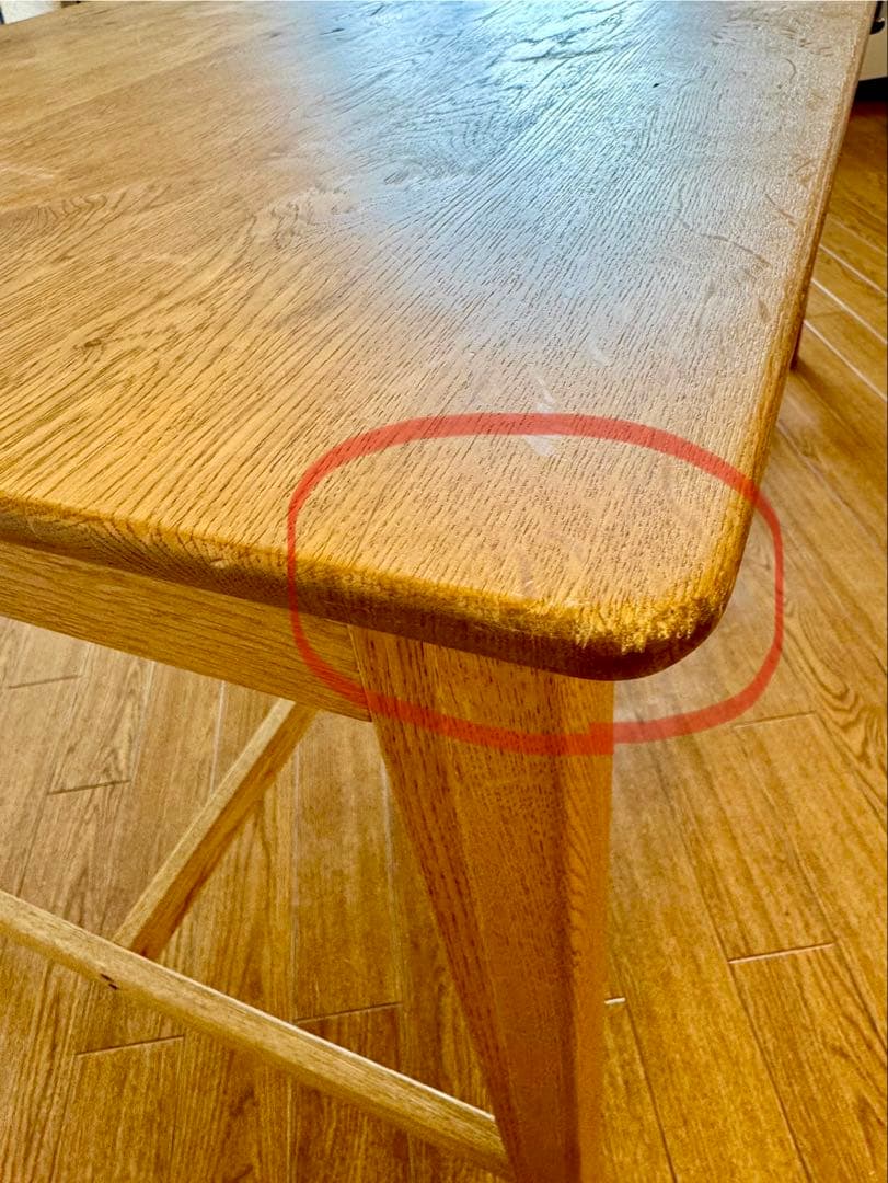 クラッシュゲート バーニー　CRASH GATE ダイニングテーブル 1500