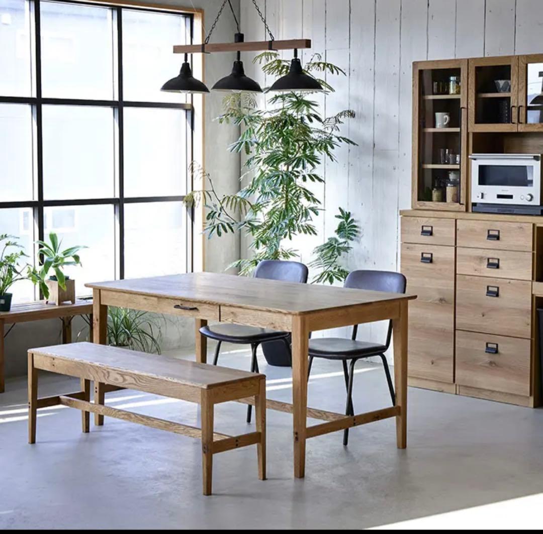 クラッシュゲート バーニー　CRASH GATE ダイニングテーブル 1500