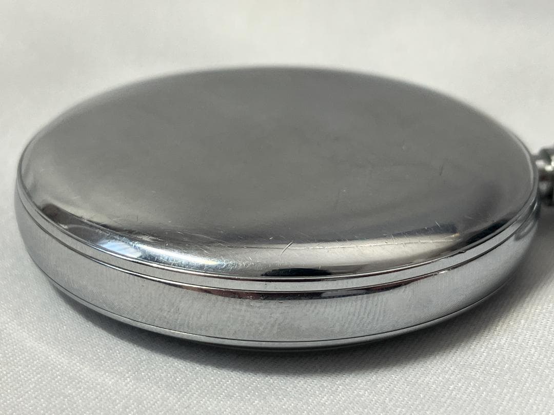 【稼働・美品】SEIKO セイコー プレシジョン　21石　手巻懐中時計