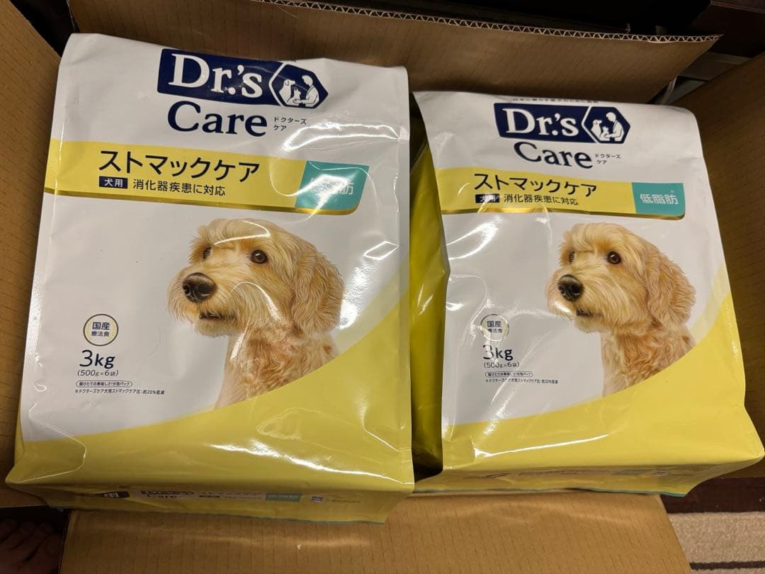 Dr´s Care ストマックケア 低脂肪 3kg 6個セット 犬用品