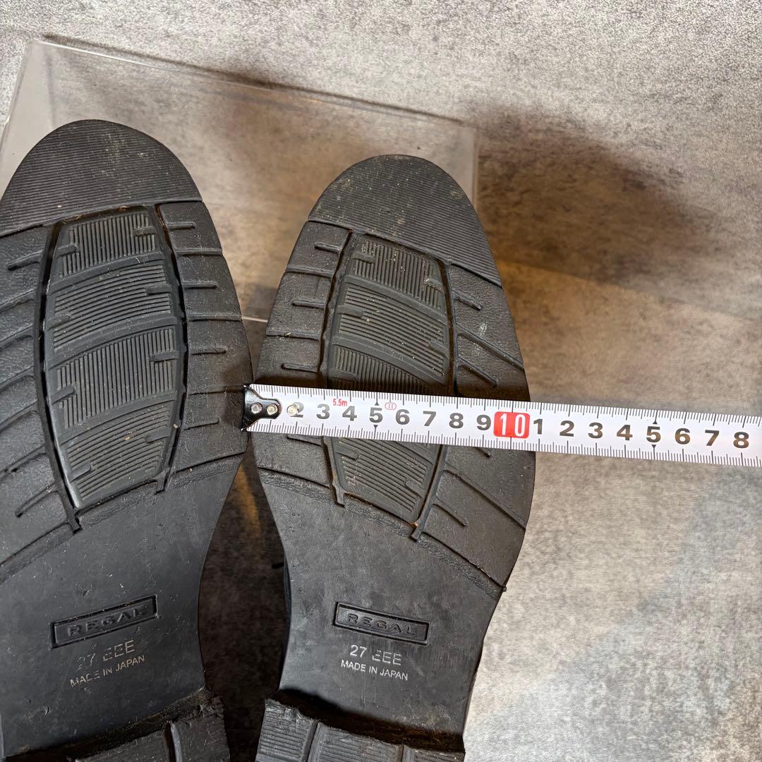 美品　REGAL リーガル　プレーントゥ　レザービジネスシューズ　ゴアテックス