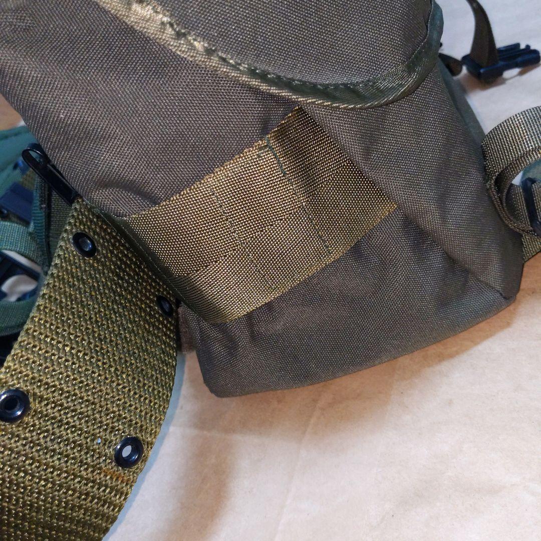 アメリカ軍LC−2装備 ベルト/サスペンダー/フィールドパック 放出良品