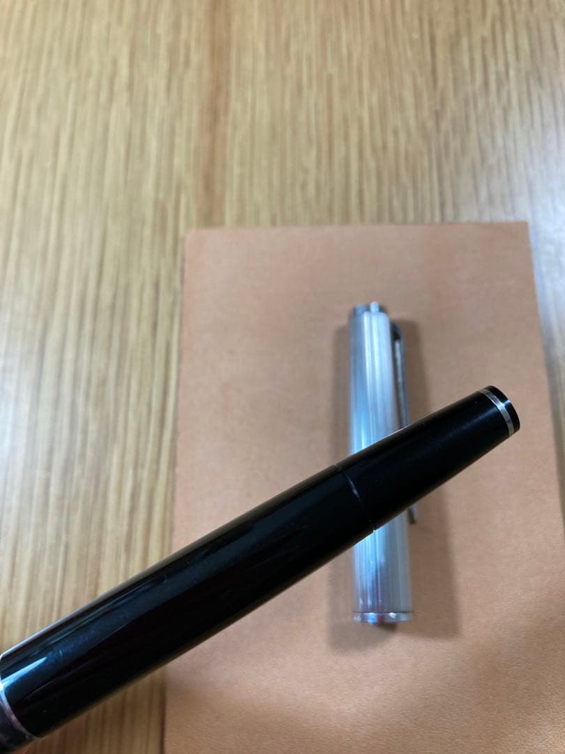 モンブラン 126 万年筆 スターリングシルバー Bニブ 18k